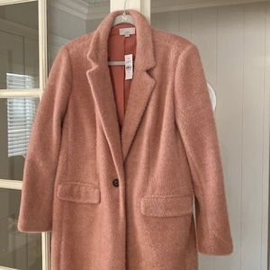 NWT.. Loft Pink Coat..Beautiful